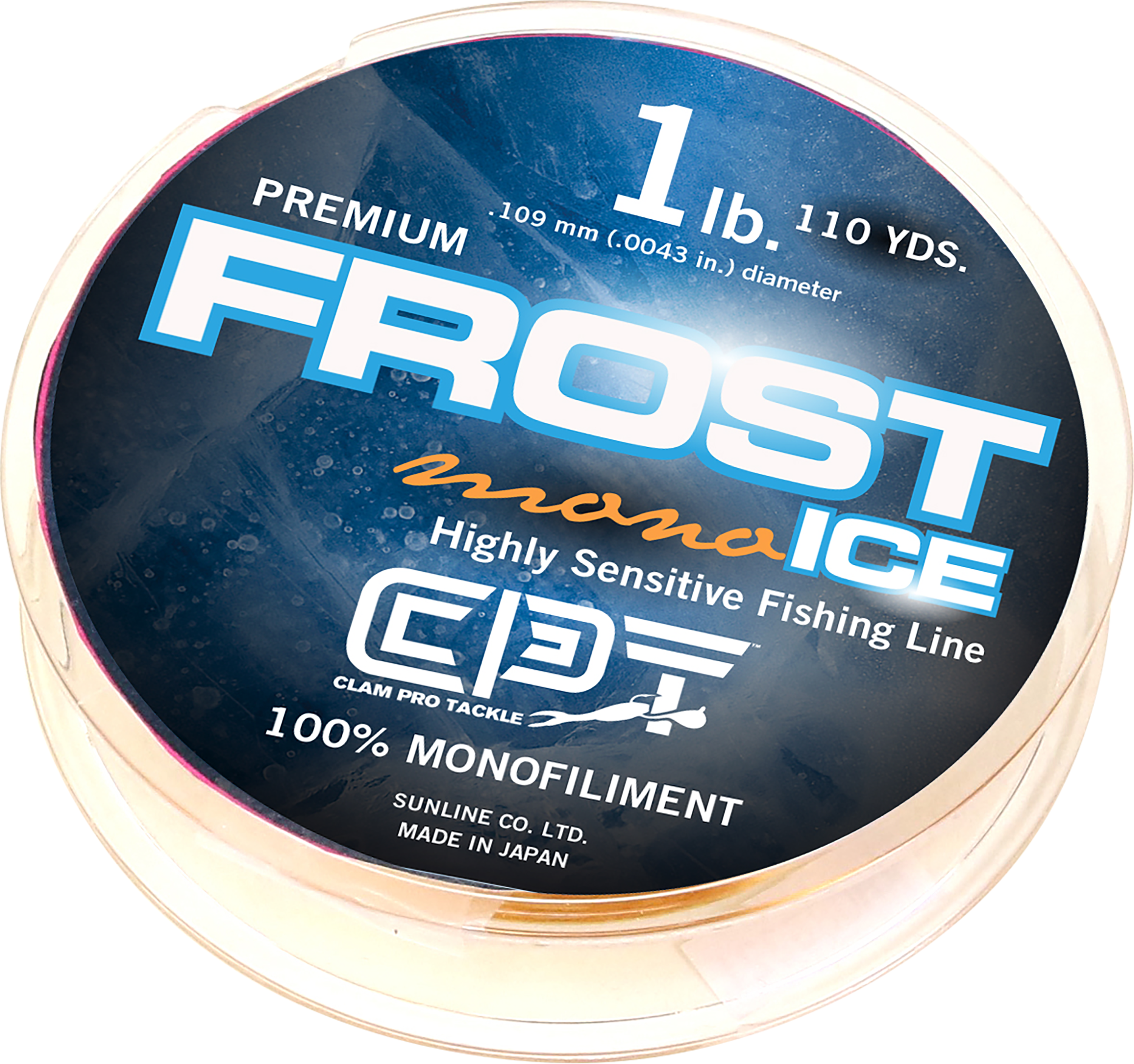 Clam Premium Frost Ice Monofilament Fishing Line Cabela's
